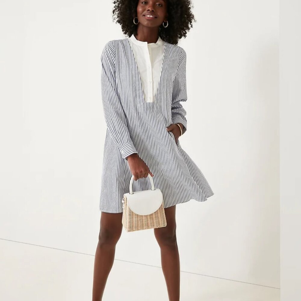 Pomander Place Blue Striped Lottie Dress Tuckernuck